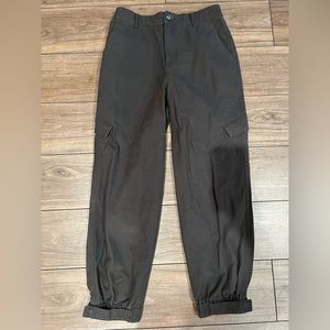Forever 21 brown parachute pants